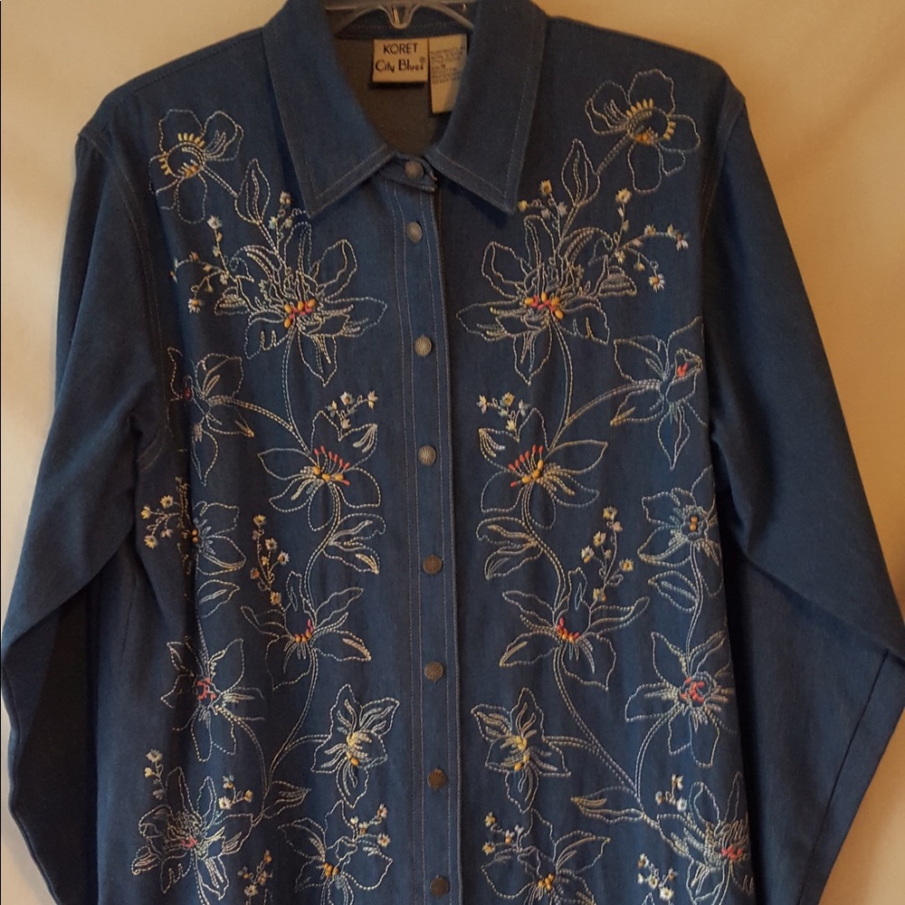 Denim Blouse